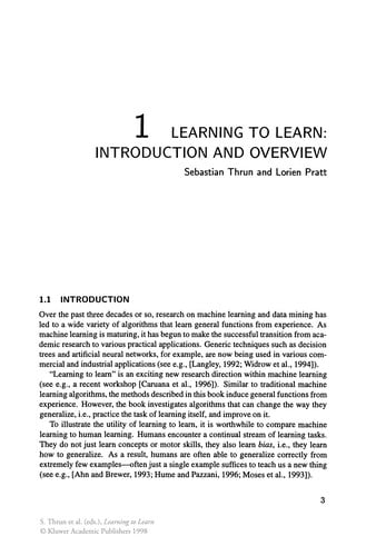 Learning to Learn