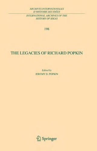 The legacies of Richard Popkin