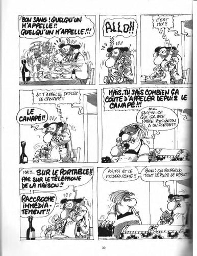 Les Bidochon usent le forfait