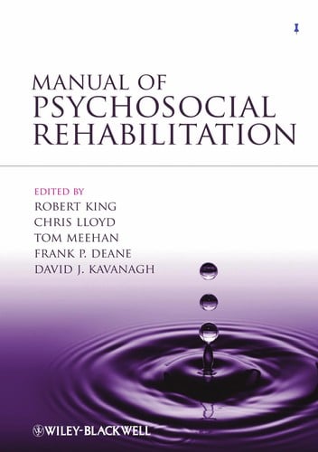 Manual of psychosocial rehabilitation