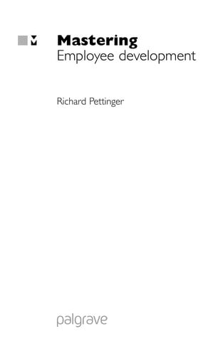 Mastering employee development