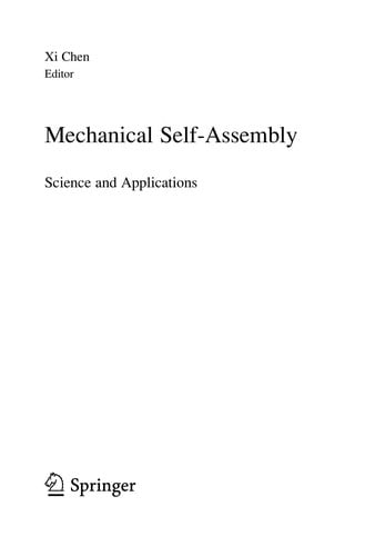 Mechanical Self-Assembly