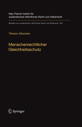 Menschenrechtlicher Gleichheitsschutz
