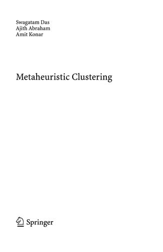 Metaheuristic clustering