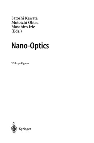 Nano-Optics
