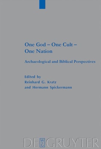 One God, one cult, one nation