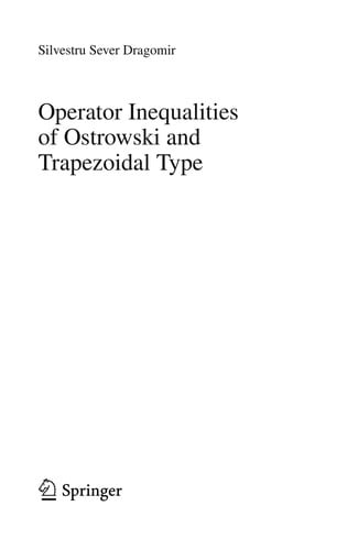 Operator Inequalities of Ostrowski and Trapezoidal Type