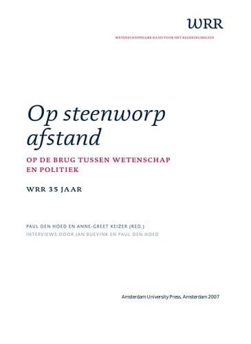 Op steenworp afstand