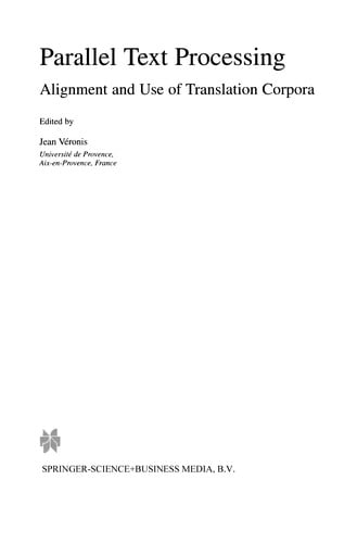 Parallel Text Processing