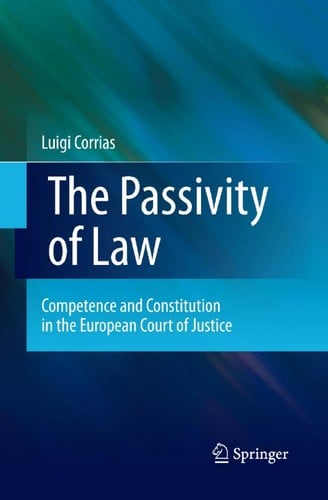 The Passivity of Law