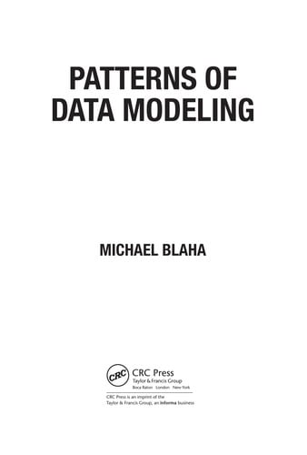 Patterns of data modeling