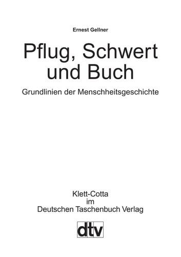 Pflug, Schwert und Buch