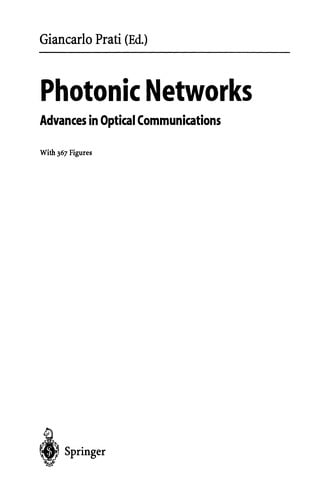 Photonic Networks