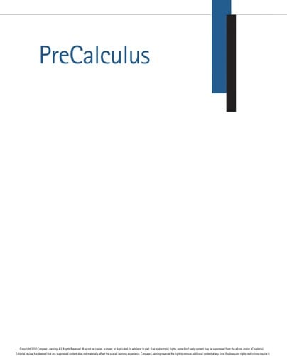 Precalculus