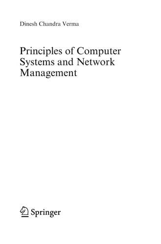 Principles of computer systems and network management