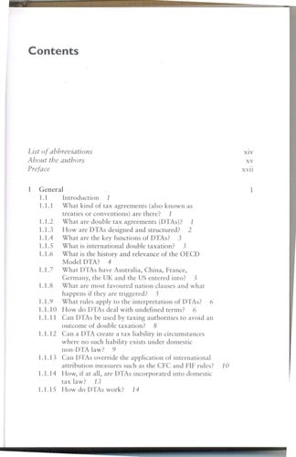 Principles and practice of double taxation agreements