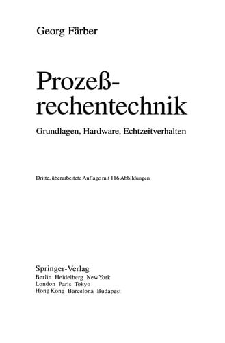 Prozeßrechentechnik