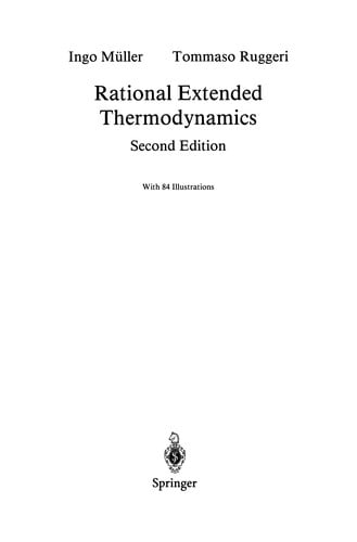 Rational Extended Thermodynamics