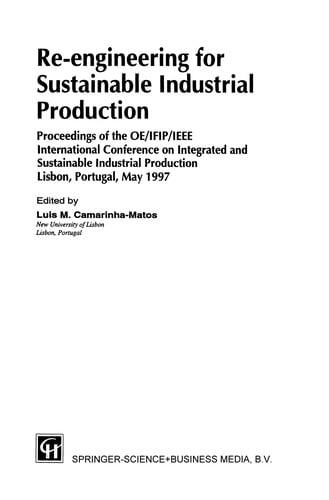 Re-engineering for Sustainable Industrial Production