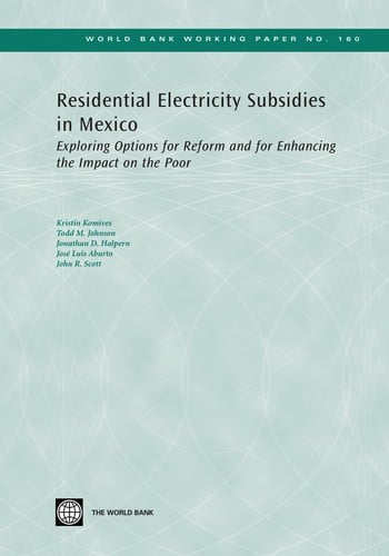 Residential electricity subsidies in Mexico