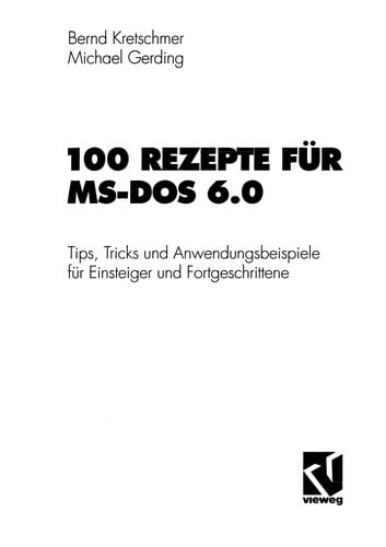 100 Rezepte für MS-DOS 6.0