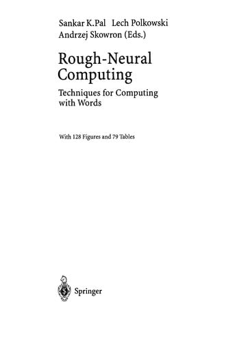 Rough-Neural Computing