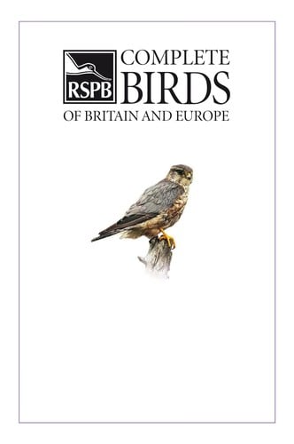 RSPB complete birds of Britain and Europe