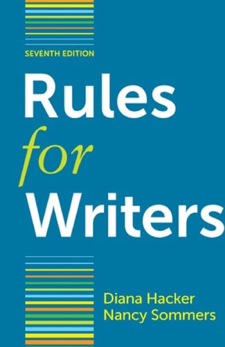 Rules for writers
