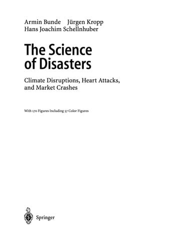 The Science of Disasters