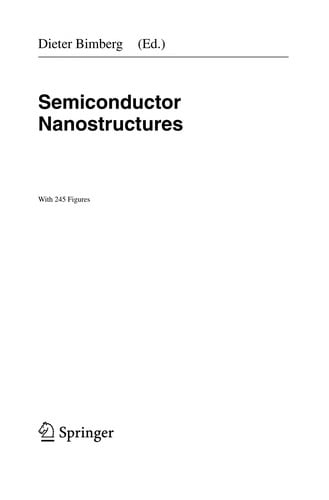Semiconductor nanostructures