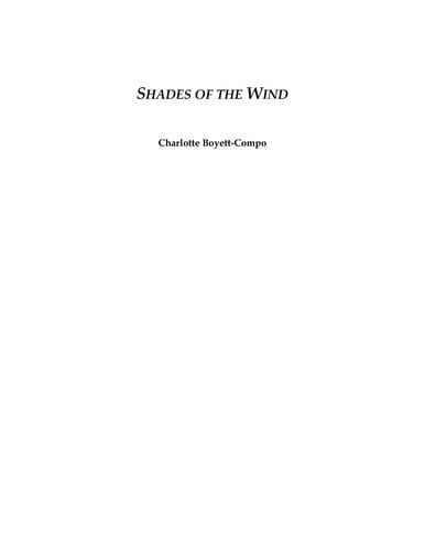 Shades of the wind