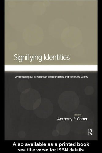 Signifying identities