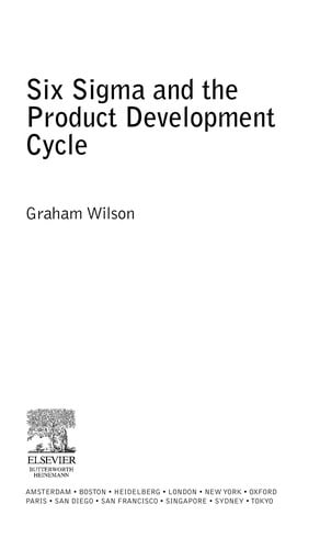 Six sigma and the product development cycle