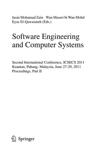 Software Engineering and Computer Systems