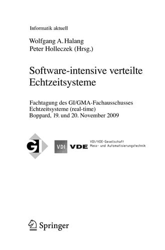 Software-intensive verteilte Echtzeitsysteme Echtzeit 2009