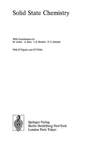 Solid statechemistry