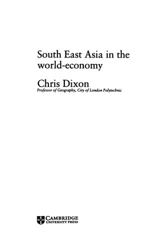 South East Asia in the world-economy