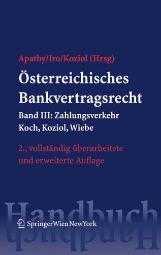 Österreichisches Bankvertragsrecht