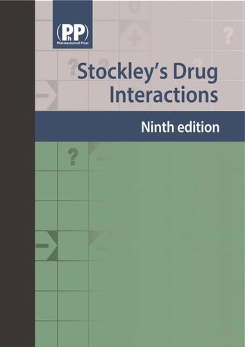 Stockley's drug interactions