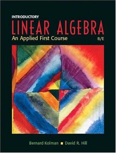 Introductory linear algebra