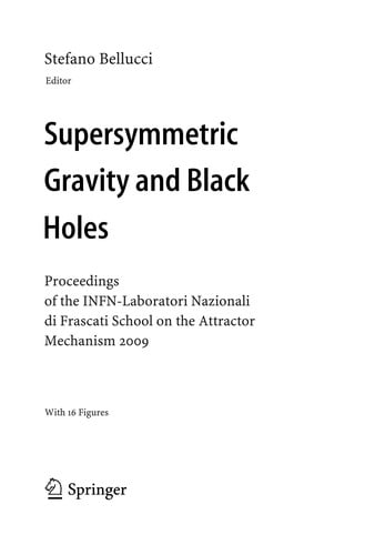 Supersymmetric Gravity and Black Holes