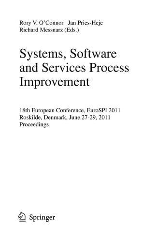 Systems, Software and Service Process Improvement