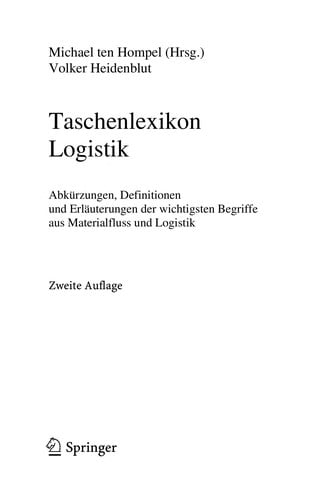 Taschenlexikon Logistik