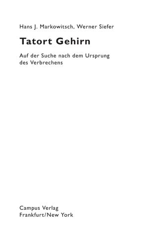 Tatort Gehirn