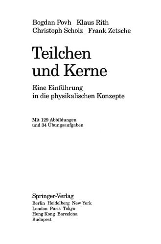 Teilchen und Kerne