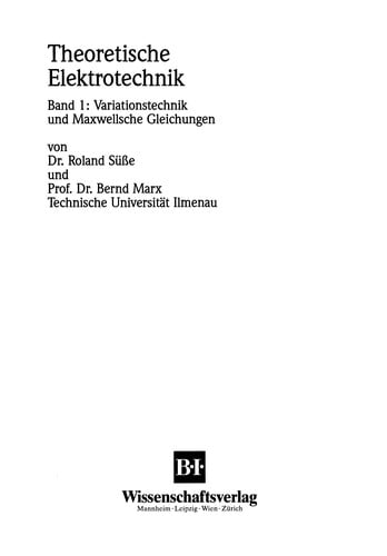Theoretische Elektrotechnik