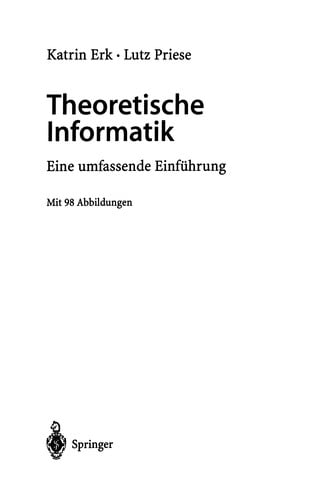 Theoretische Informatik