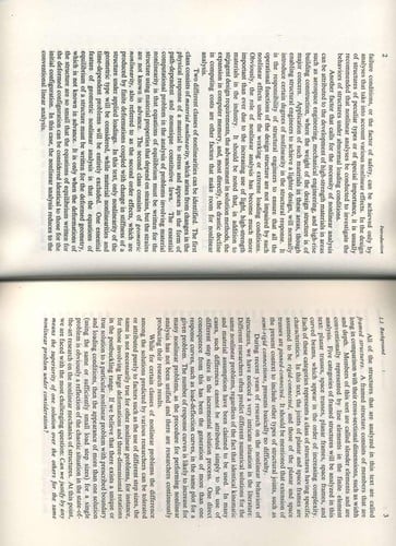 Theory & analysis of nonlinear framed structures