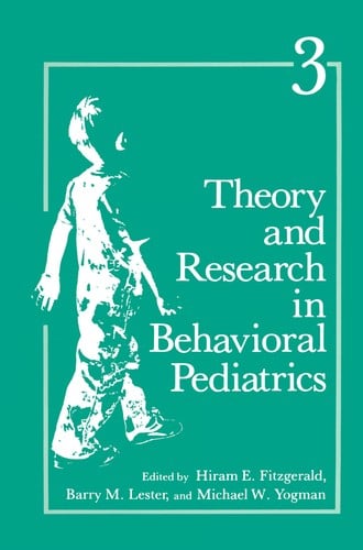 Theory and research in behavioral pediatrics
