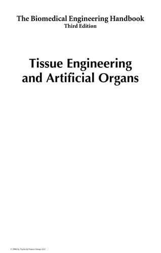 Tissue engineering and artificial organs